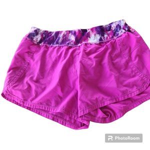 Xersion Athletic Shorts Womns SZ 1X Athleisure Exercise Workout Gorpcore Tie Dye